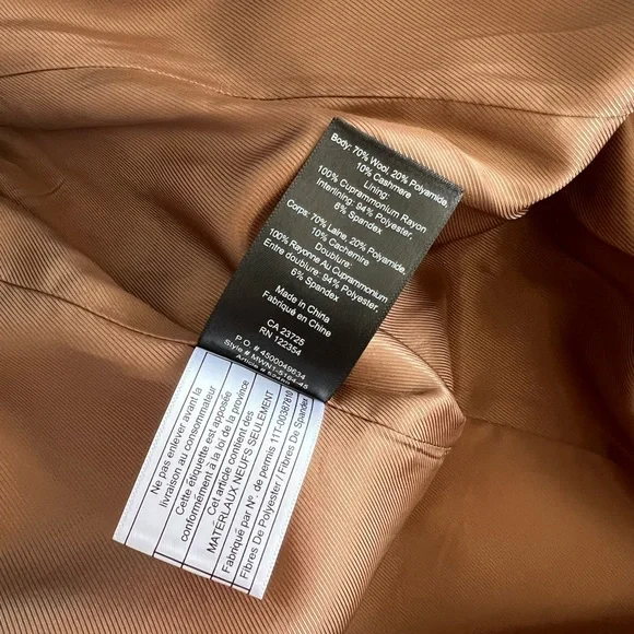 Babaton Constant Coat (Double-Breasted Wool Cashmere Coat) - Picture 5 of 8